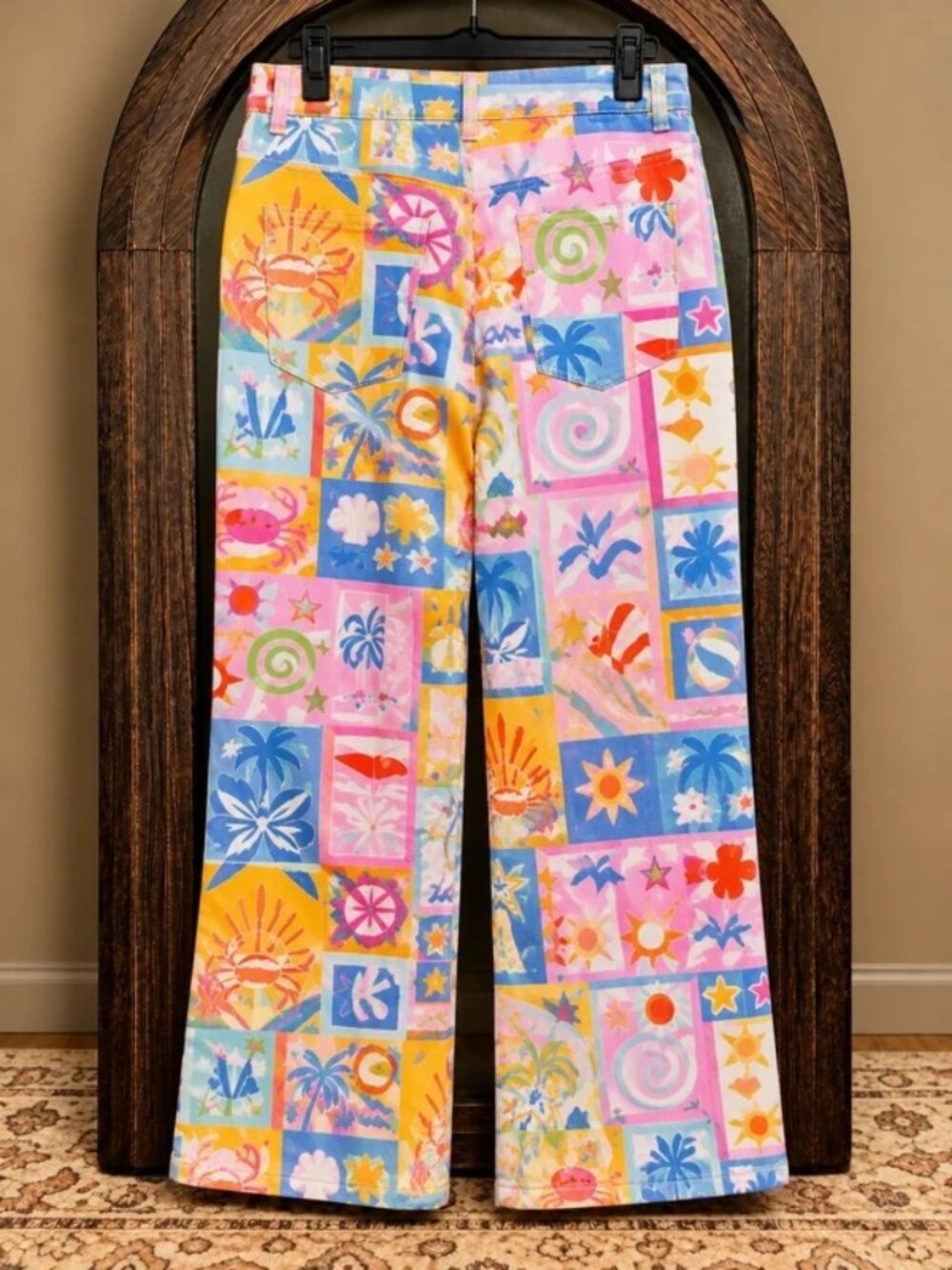 Fun Patchwork Pants - Picture 2 of 3